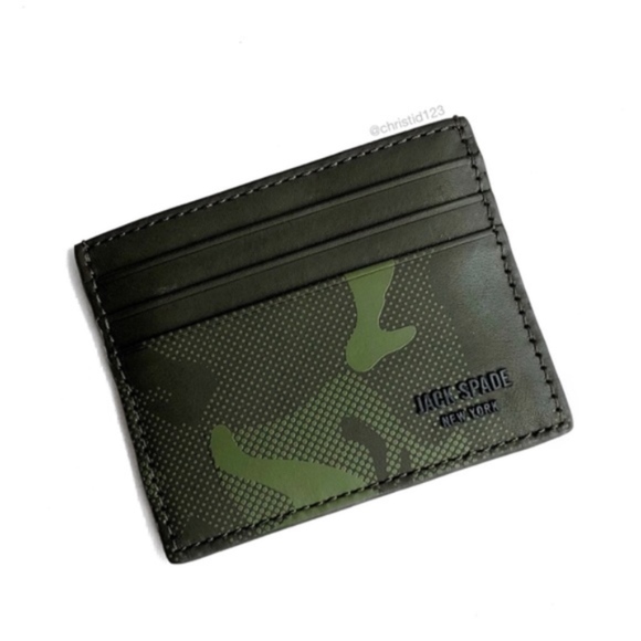 Jack Spade Other - Jack Spade Camo Cardholder   NWT